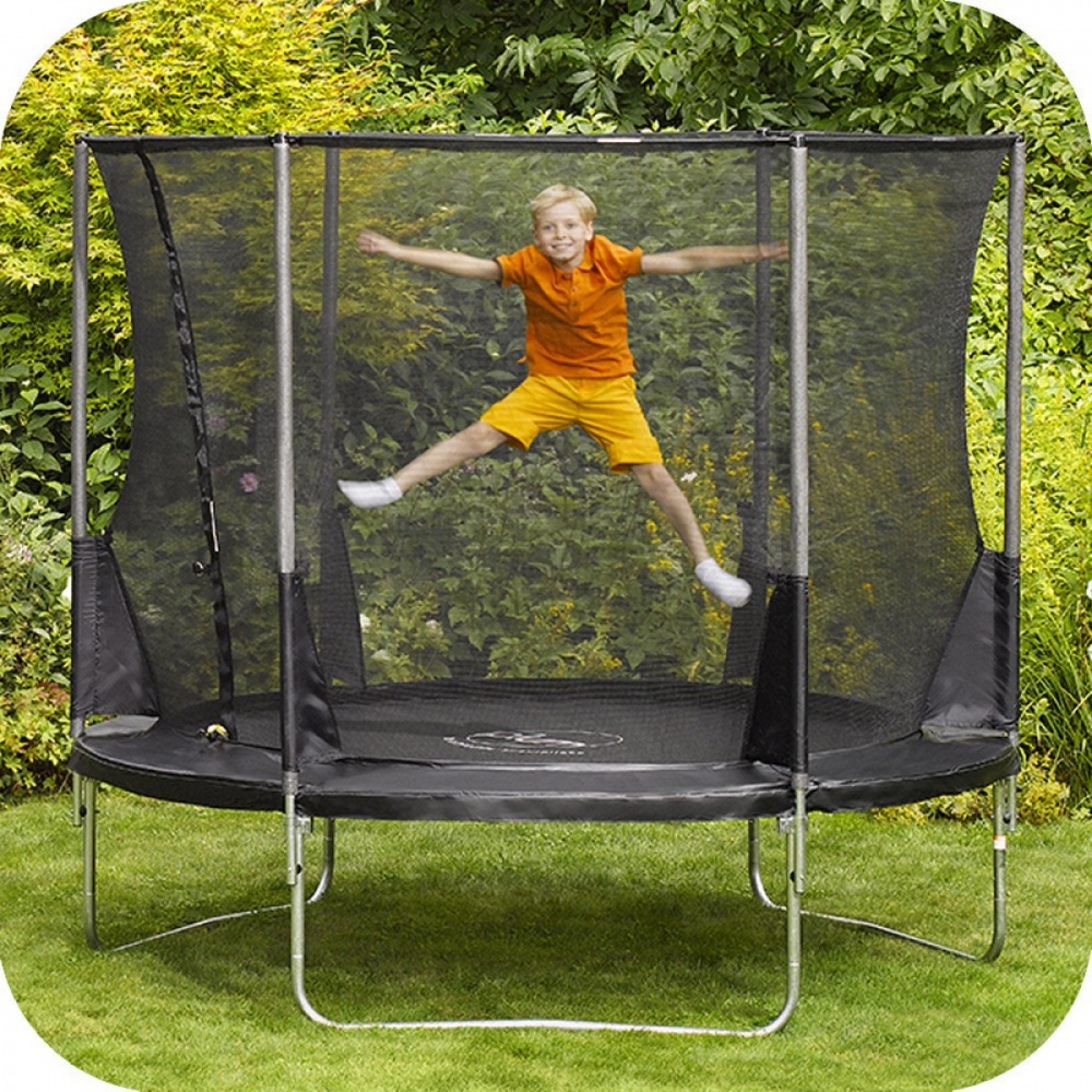 8ft Plum Spacezone Trampoline with 3G Enclosure