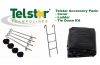 9ft x 13ft Telstar Cover, Ladder and Tie Down Kit Packs