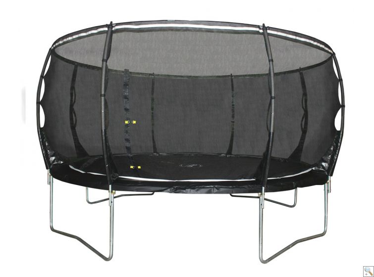 14ft Plum Magnitude Trampoline & Safety Net Package 